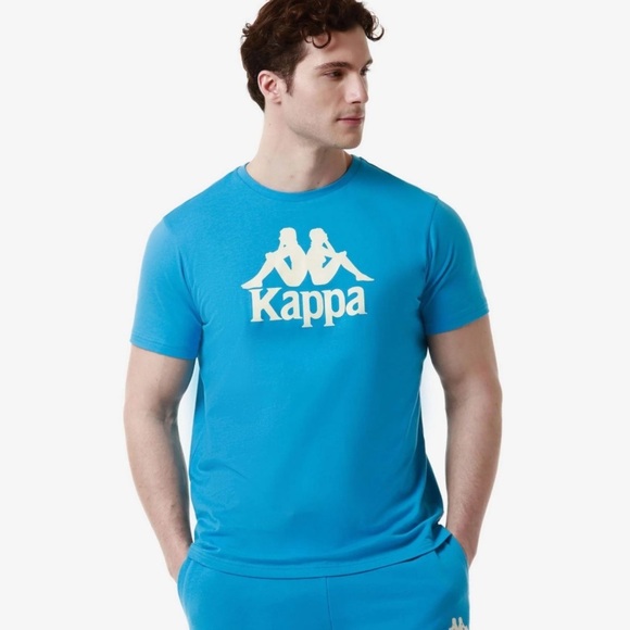 Kappa shirt Blue Short Sleeve Tee with Iconic Logo - Picture 7 of 7